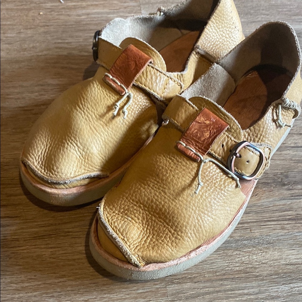 Satorisan 37 6.5 Tan brown Peanut Leather Marnie Shoes sandals Spain